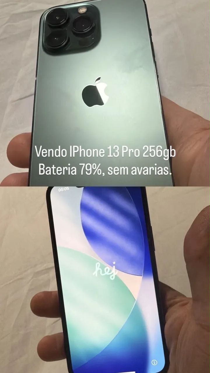 iPhone 13 Pro 256gb sem detalhes 