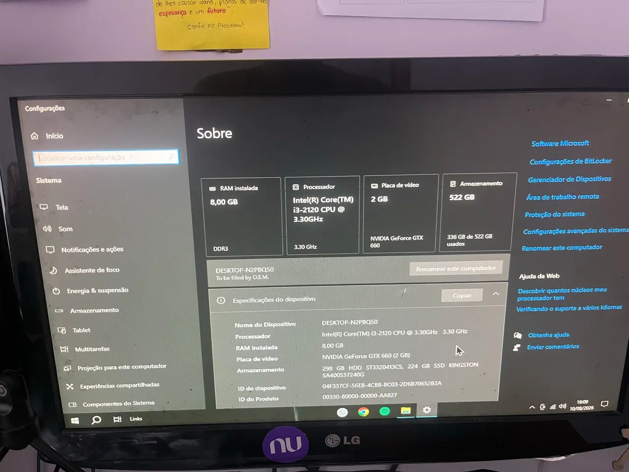 PC Gamer Completo + 2 Monitores + Periféricos - Foto 4