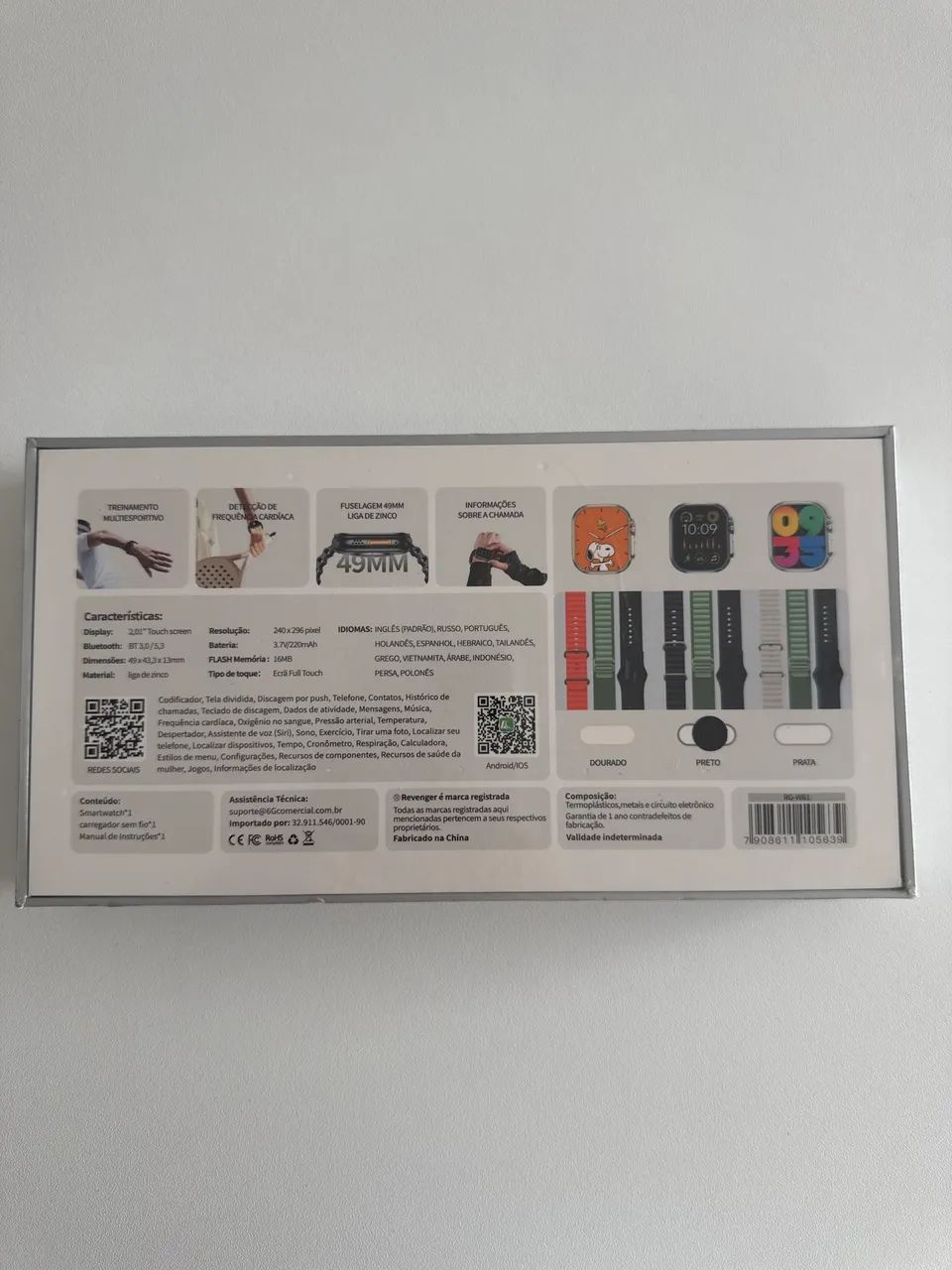 SMART WATCH ULTRA ULTRA REVENGER - Foto 2