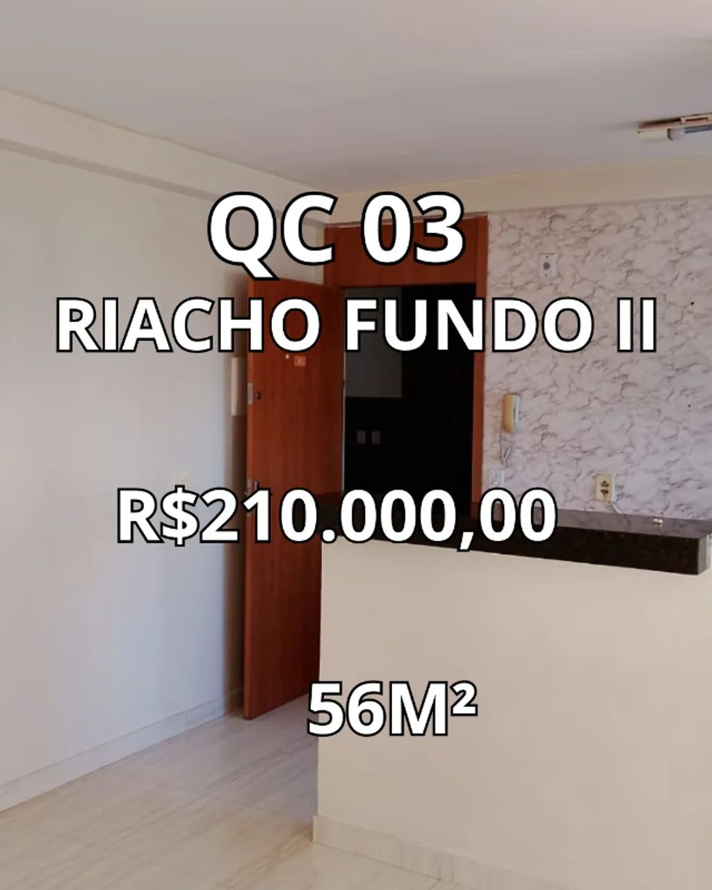 QC 03 - RIACHO FUNDO II - APTO 2 QTS 