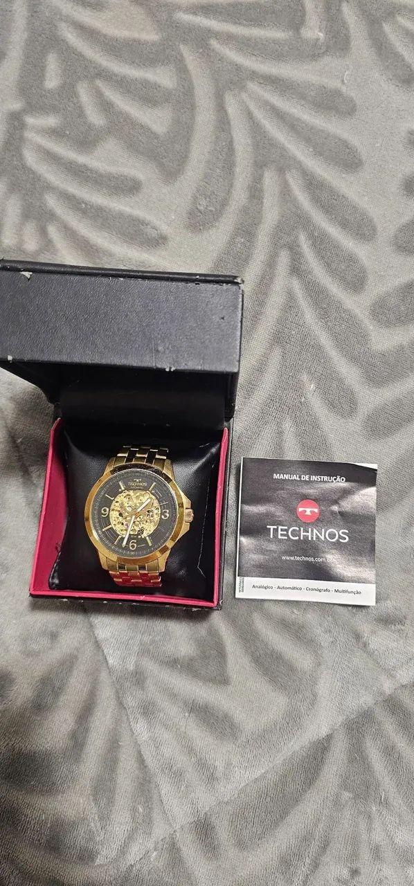 Relógio technos mecânico 