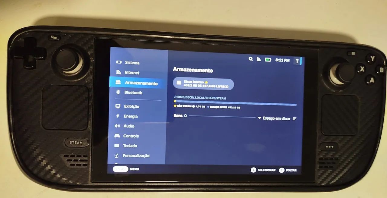 Steam deck com ssd de 512gb - Foto 2