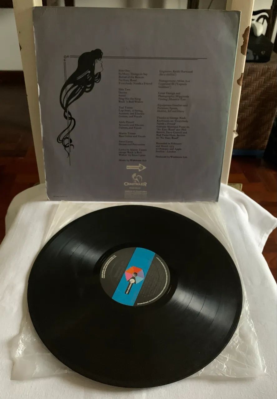 Lp vinil wishbone ash wishbone four 1973 raríssimo  - Foto 2