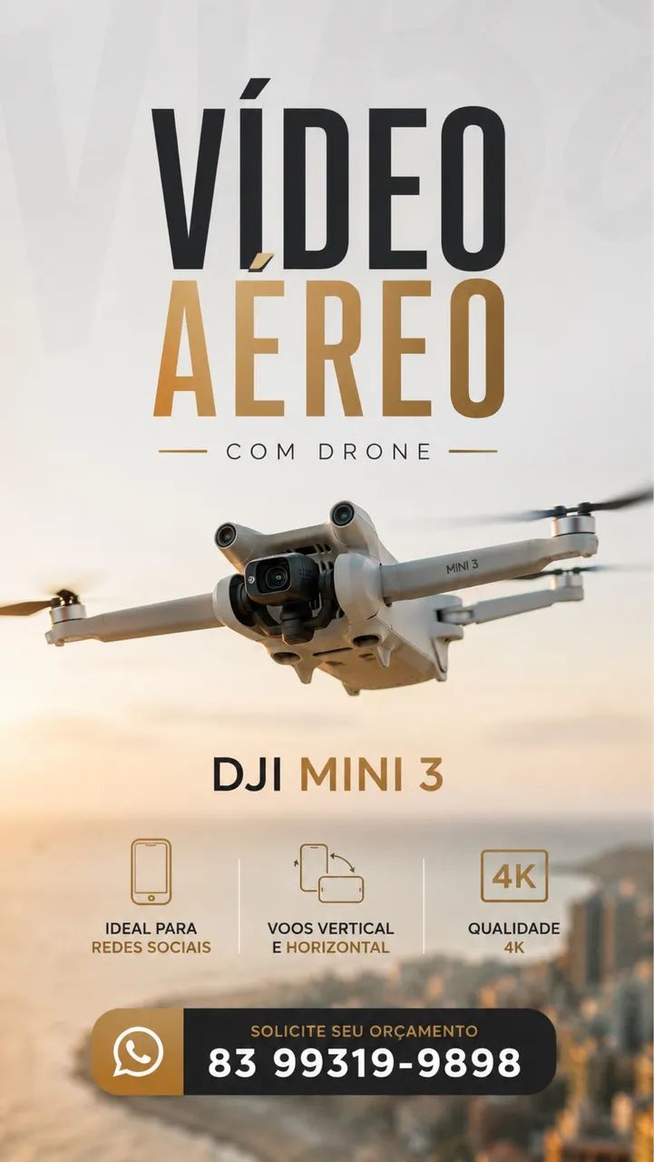 Voos de drone ( IMAGENS AÉREA ) Dji mini 3  - Foto 3