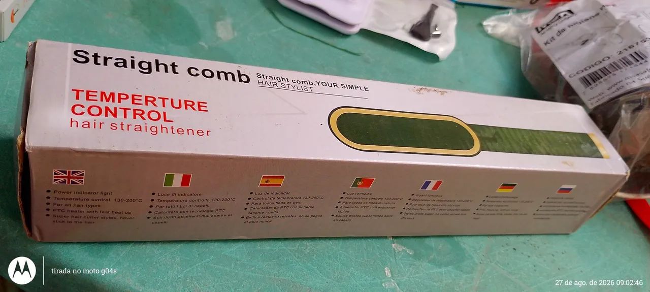 Chapinha straight comb