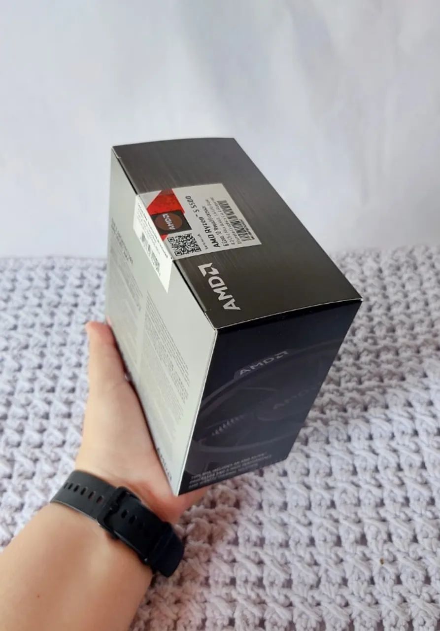Processador AMD Ryzen 5 5500 novo Lacrado - Foto 4