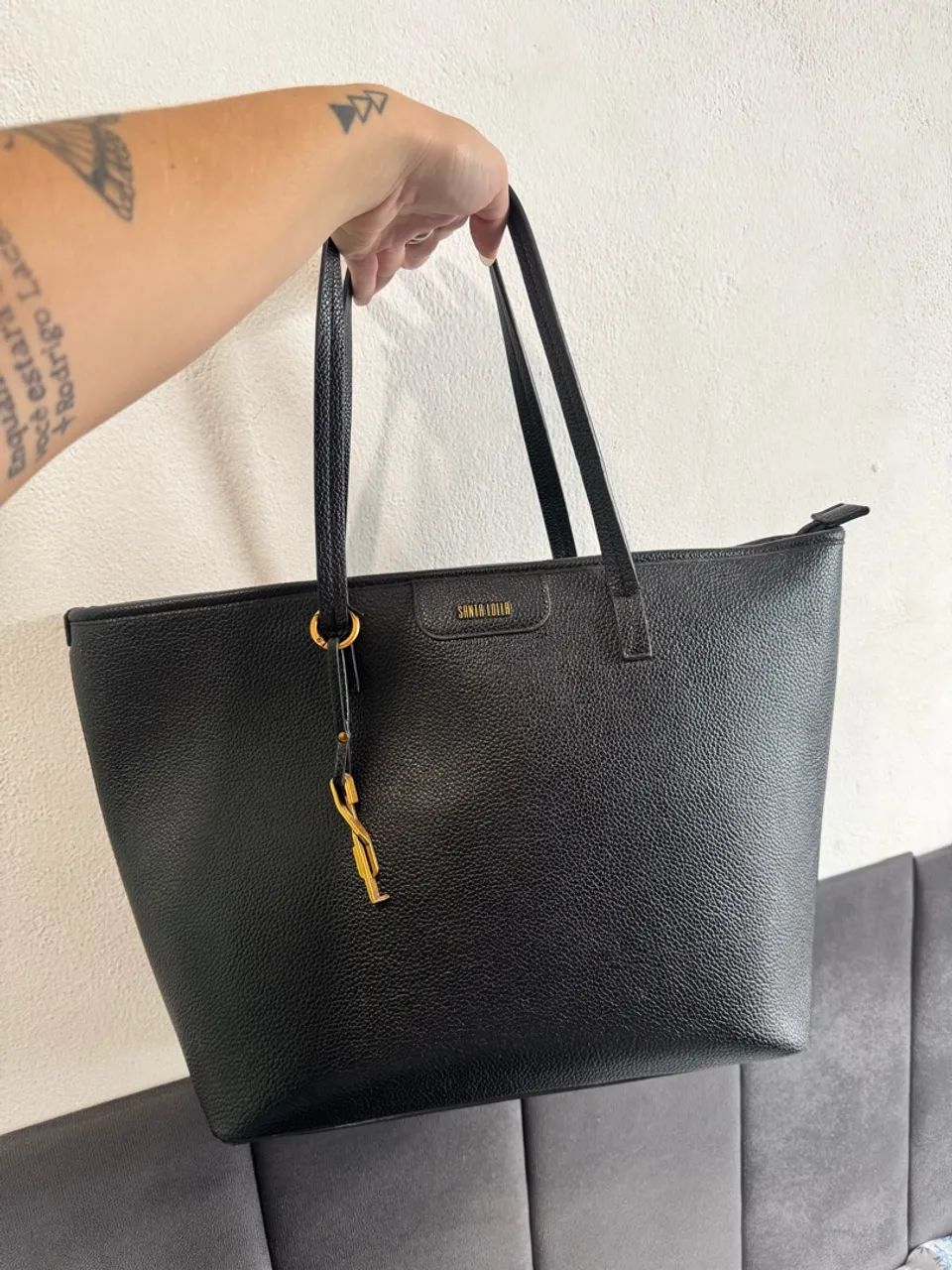 Bolsa Tote Santa Lolla 