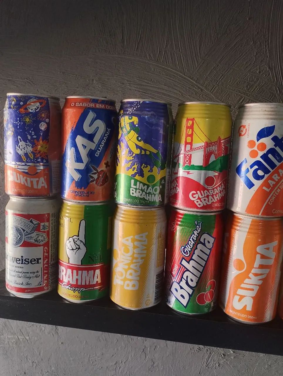 Latas de alumínio anos 90  - Foto 5