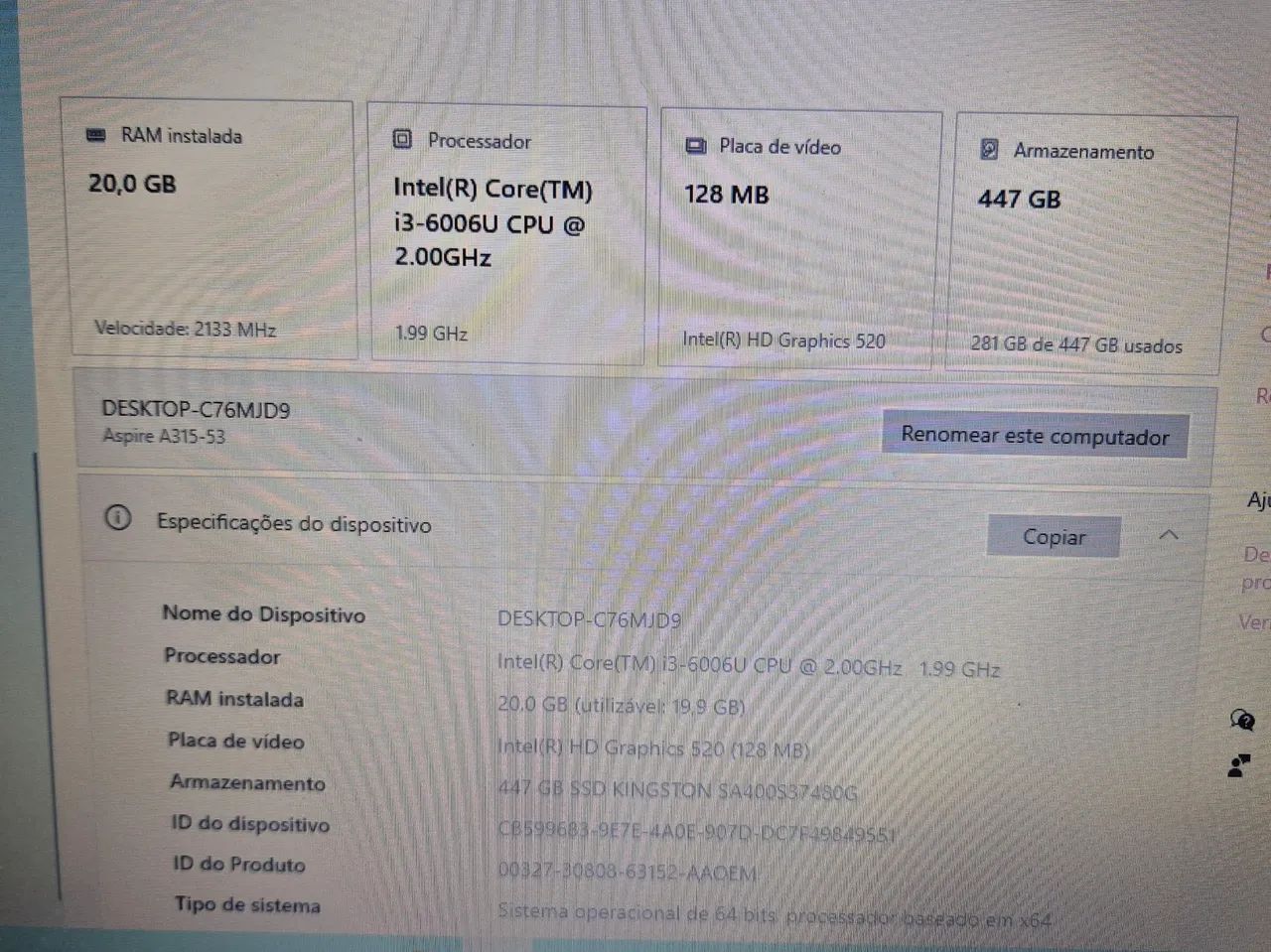 Notebook Acer i3 - Foto 4