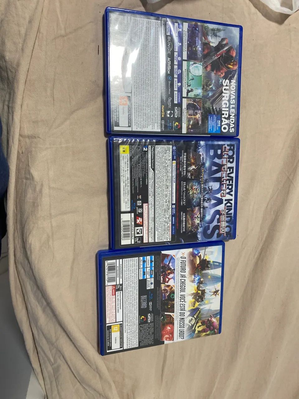 Kit com 3 jogos de ps4 - Foto 2