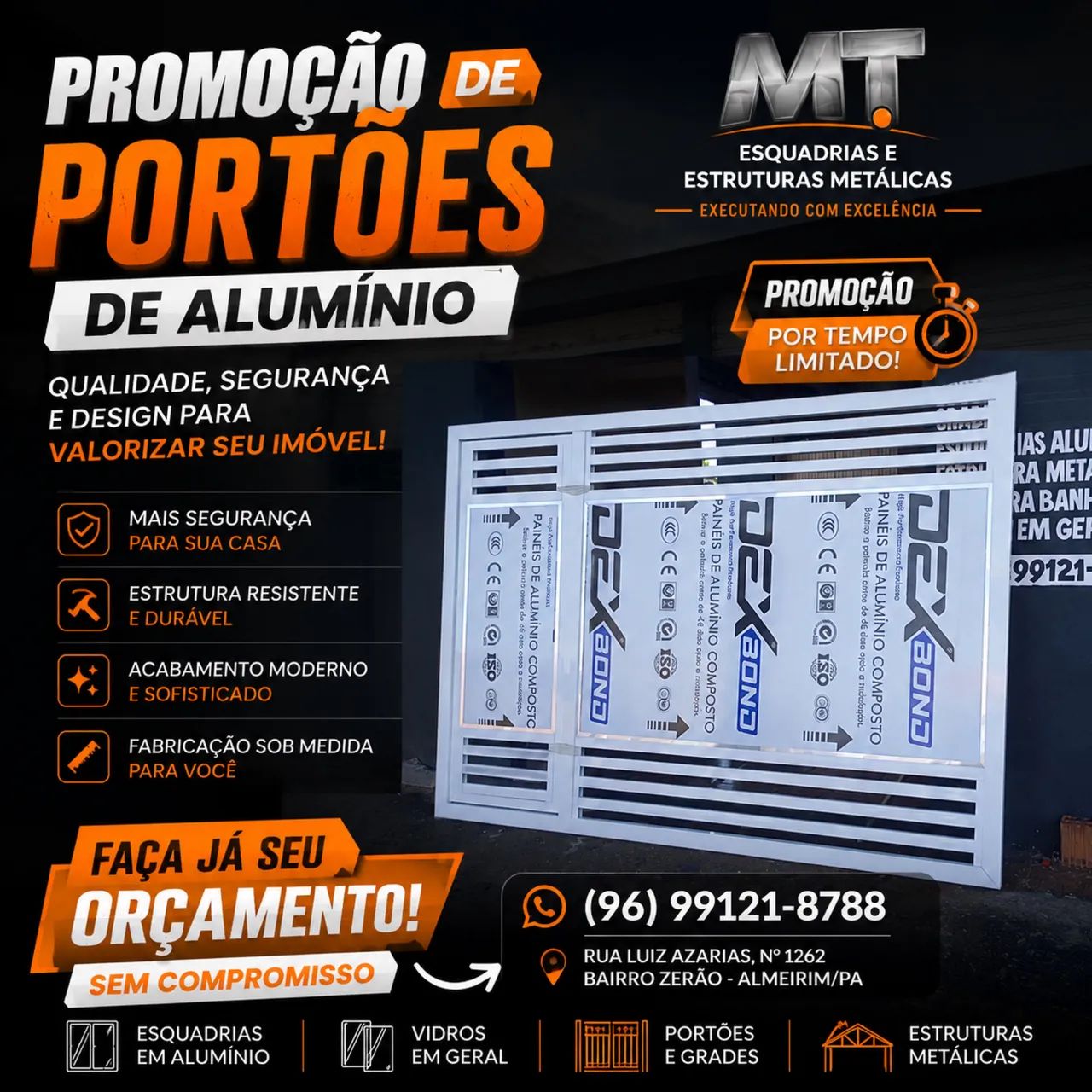 Portão de garagem 