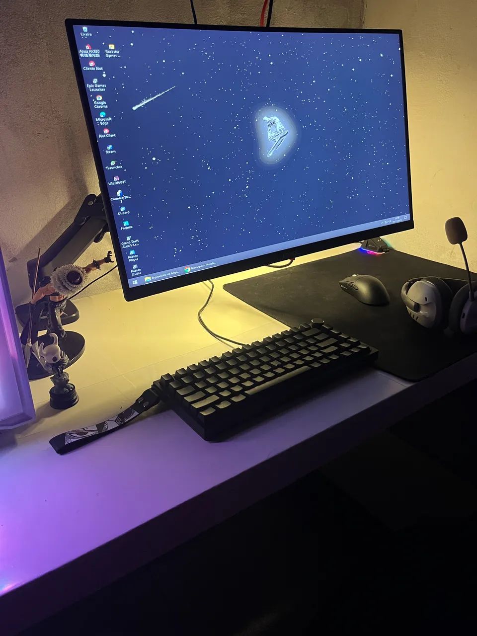 Monitor bright 27 polegadas, curvo, até 165hz