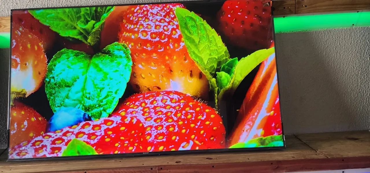 TV 43 polegadas smart com cabo controle todos apss YouTube e Netflix Bluetooth e d mais  - Foto 4