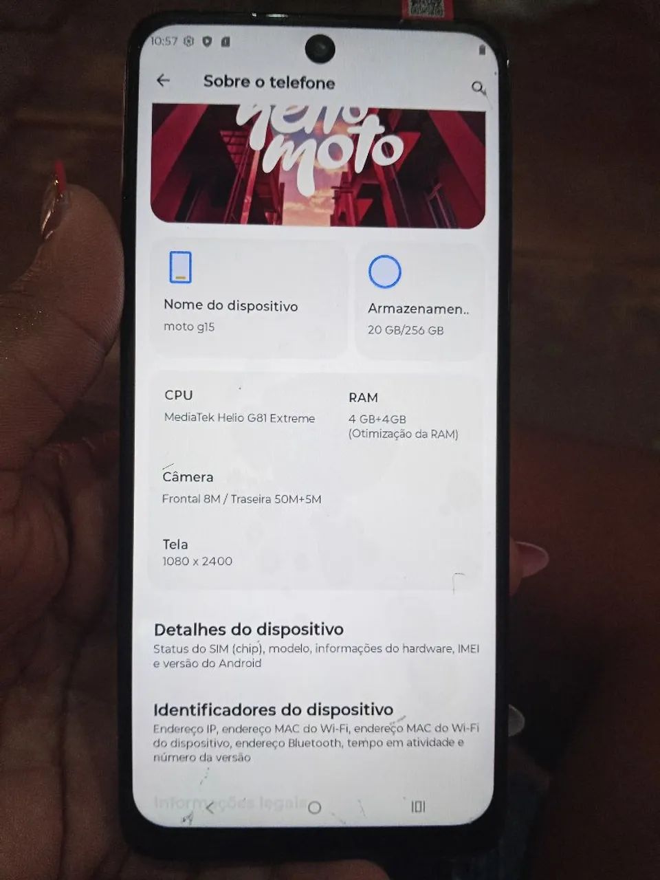 Moto G15 