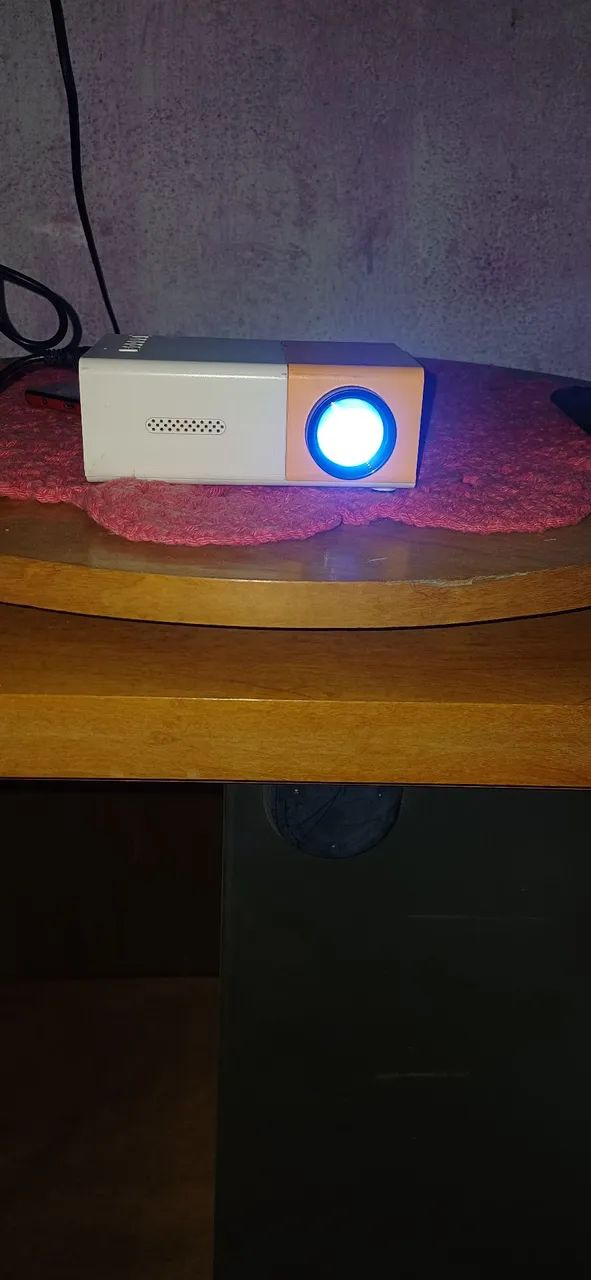 Projetor funcionando perfeitamente 