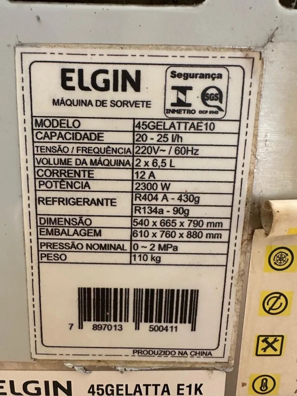 Máquina de Sorvete Elgin - Foto 5