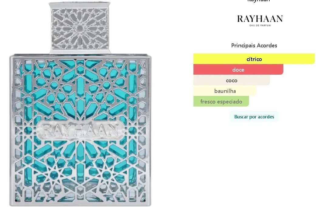 Perfume árabe Rayhaan Aquatica - Foto 3