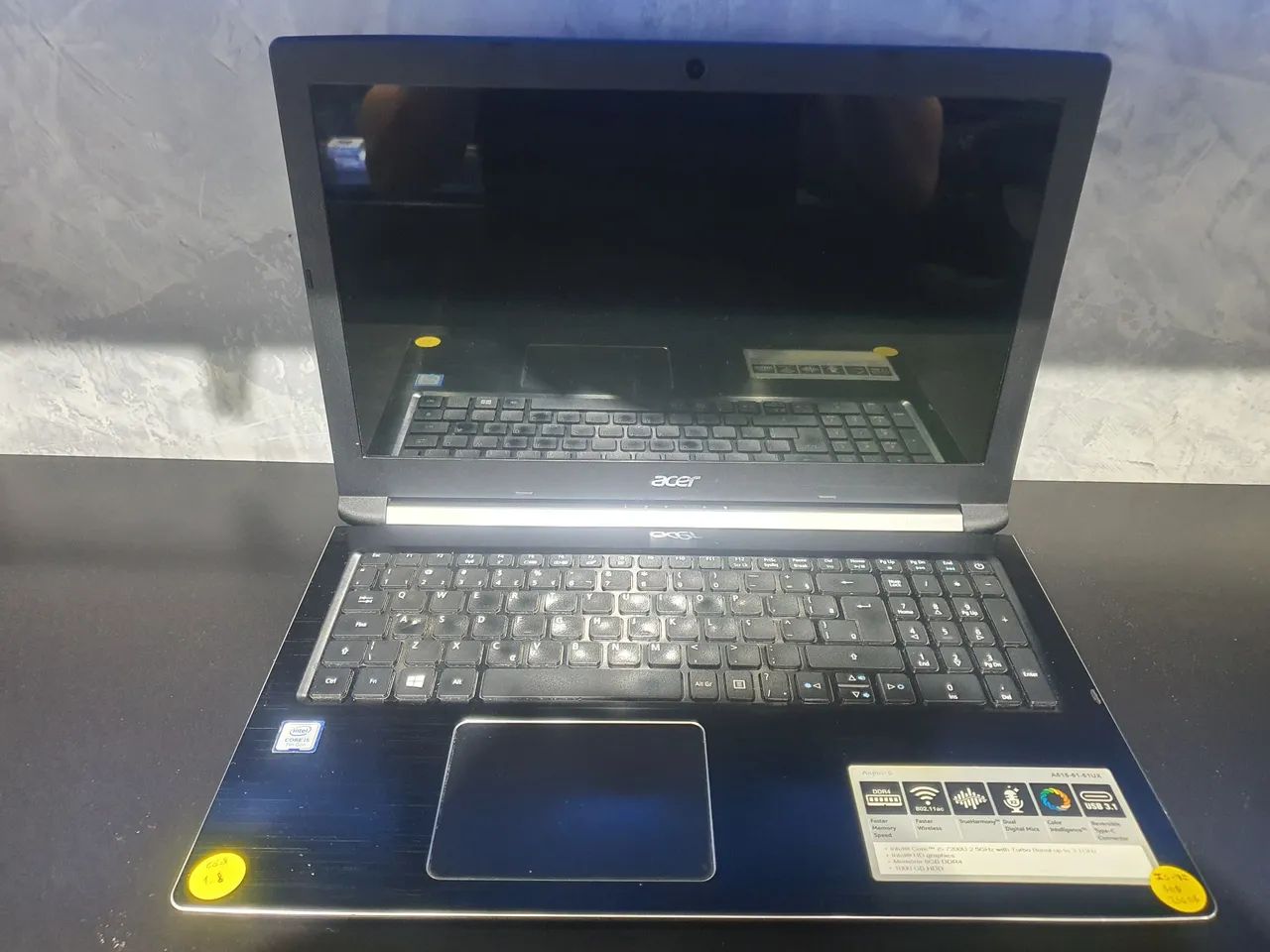 Notebook Acer Core i5 de 7° geração 256GB ssd 8GB ram  - Foto 4