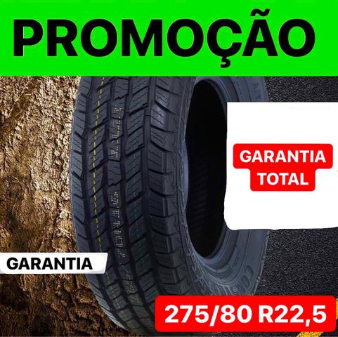 PNEU 275/80 R22,5 ÔNIBUS, LISO E BORRACHUDO, LONADO E COM A MAIOR garantia