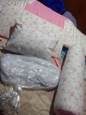 Kit berço floral novo