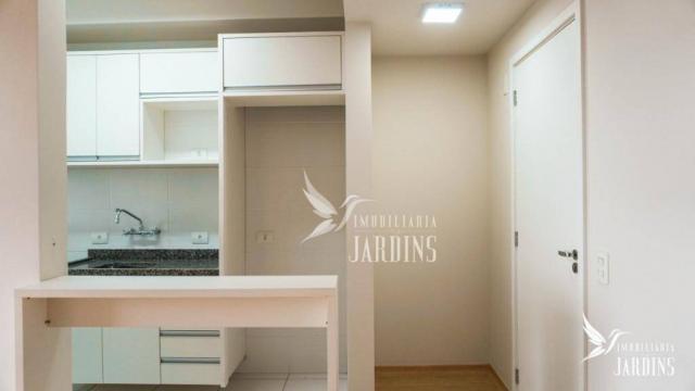 Apartamento com 3 dormitórios para alugar, 70 m² por r$ 1.400,00/mês - centro - londrina/p