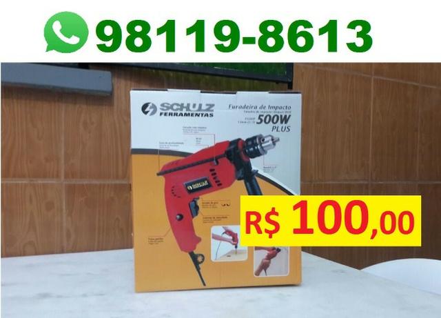 Furadeira Impacto com Reverso - NOVA