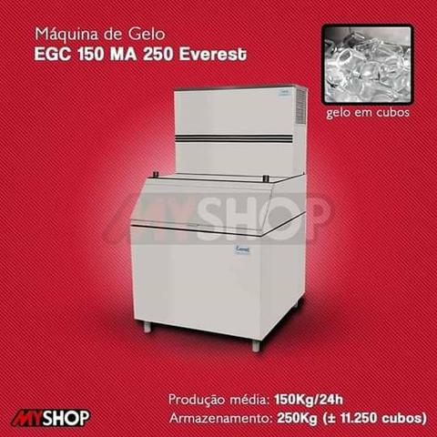 Máquinas de gelo everest com produção de 50kg a 300kg por dia - Foto 6