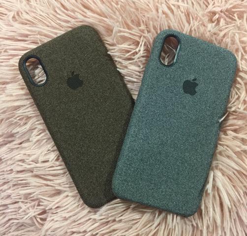 Capa iPhone revestimento de tecido - Foto 4