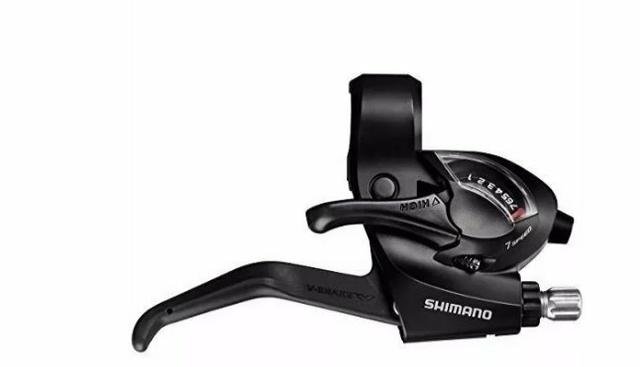 Alavanca Rápid Fire Shimano St-ef41 - 3x7v 21v - Foto 2
