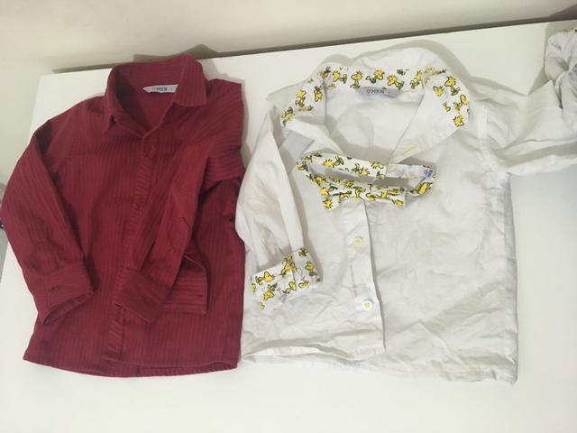 Camisa infantil social