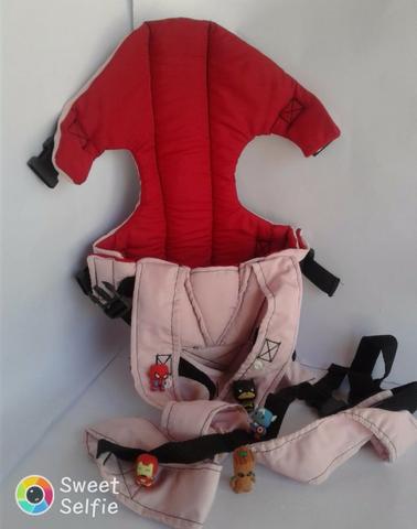 Mamãe Canguru Rosa Misto Lindo Gracinha Beybe - Foto 4