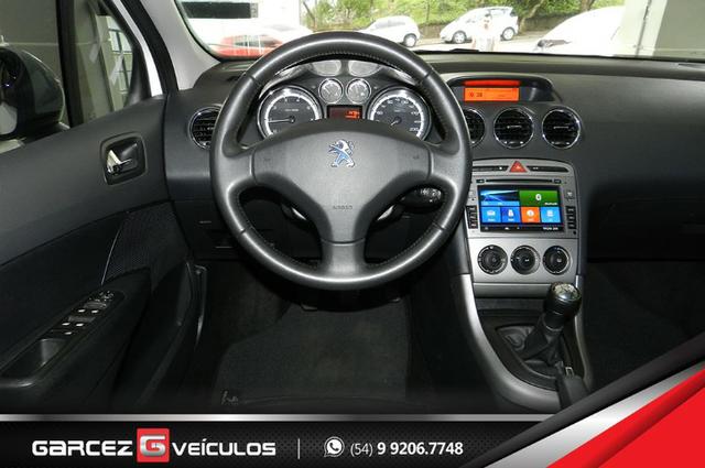 Peugeot 308 1.6 Active Flex Manual Com Teto Leds Diúrnos Couro Multimídia Top - Foto 11