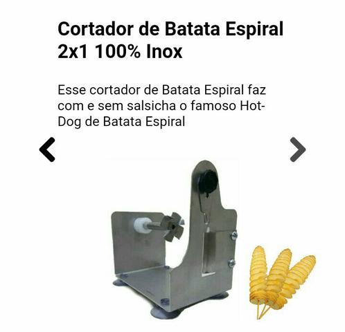 Máquina de Batata Espiral/BlackFriday