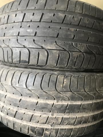 4 pneus 235 40 18 SEMI NOVOS 90% DE BORRACHA RUNFLET - Foto 2