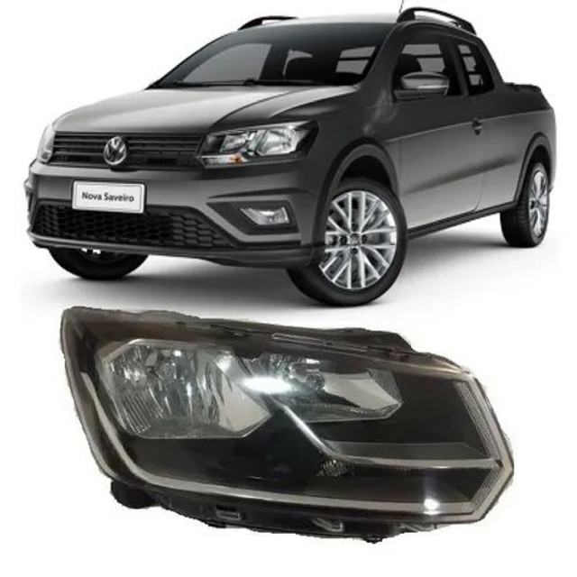 Farol Saveiro G7 2016 2017 2018 Foco Duplo Lado Direito