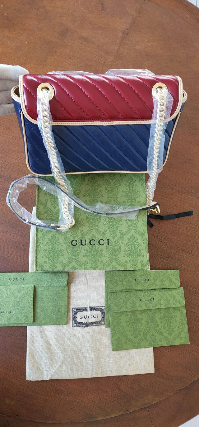 Bolsa Gucci Marmont Matelassê edição especial  - Foto 2