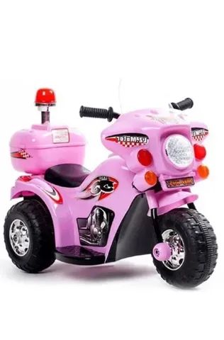 Moto Eletrica Infantil Motinha Criança 6v Com Luz E Som