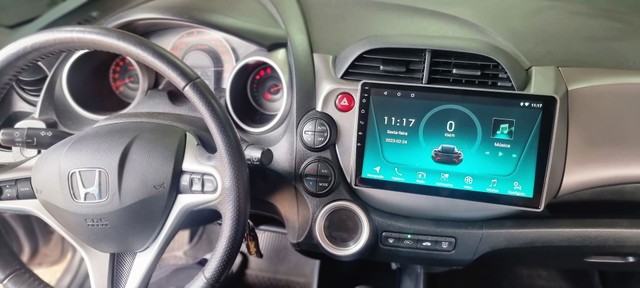 Central multimídia 9 Android Honda Fit - Foto 2