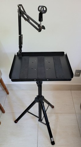Tripé Bandeja Suporte mesa Para Notebook, Projetor, Instrumentos