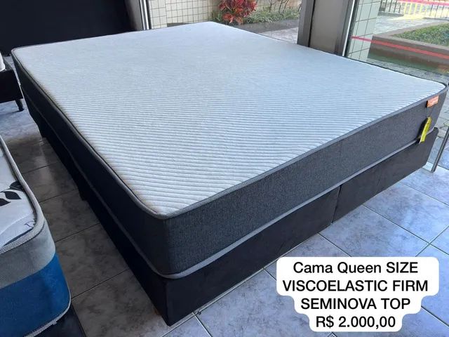 cama box queen size MADEIRAMADEIRA Viscoelastic 