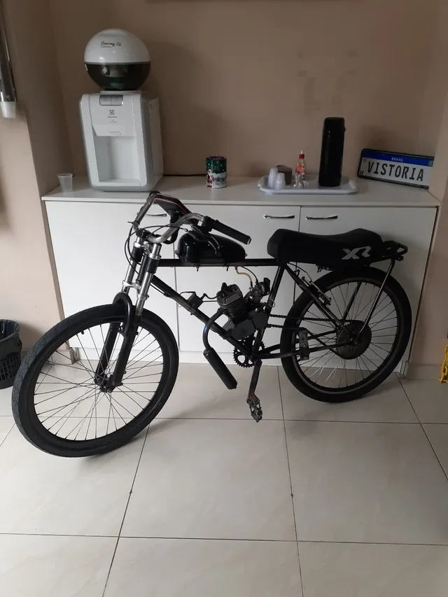 Bicicleta Aro 20 Montadinha Lbk C/ Banco Xr Guidão De Moto