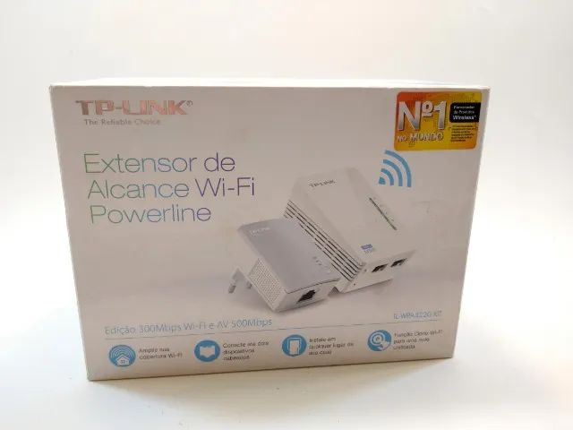 Extensor De Alcance Powerline Wireless 300Mbps