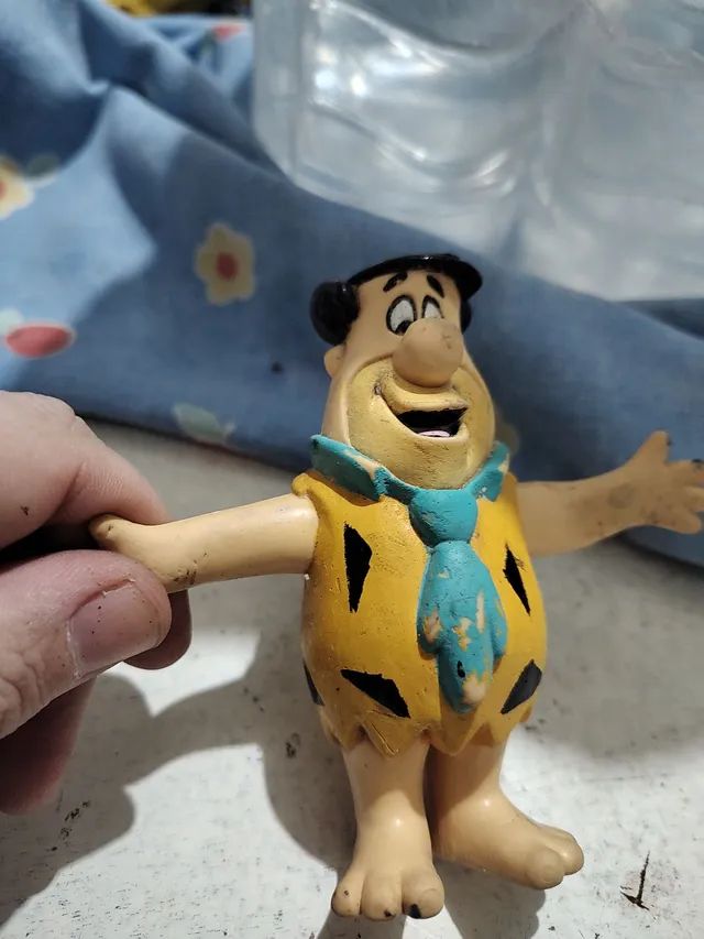 Boneco Fred Flinstones antigo da Just toys