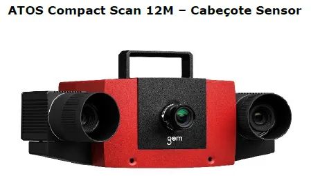 Scaner para Peças - Modelo 12M (NOVO)