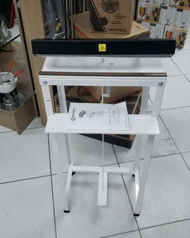 Seladora para plastico de pedal 40cm com termostato - Alecs