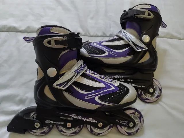 TRAXART PATINS ROLLING STAR ROXO