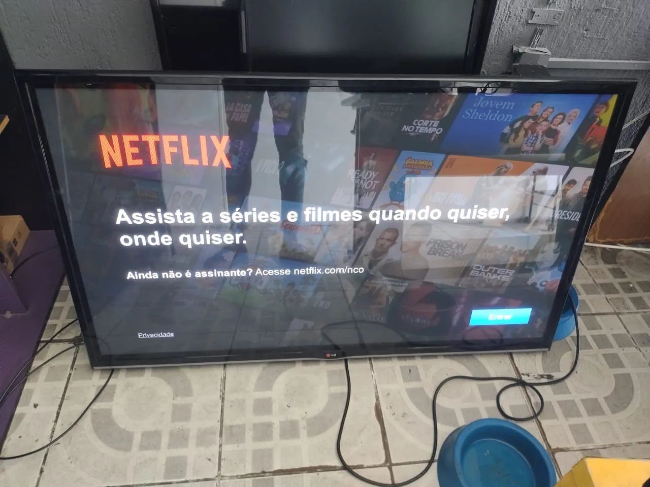 Vendo smartv LG 55 polegadas top de linha com wi-fi integrado R$ 1750,00 - Foto 5