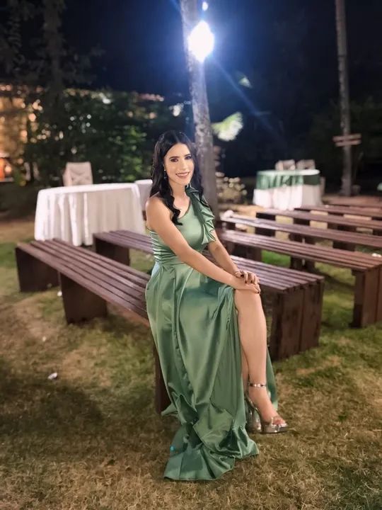 Vestido de festa cetim  - Foto 2