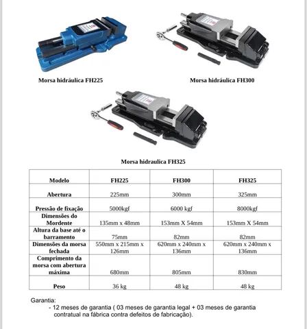 Morsas Hidráulicas - Cod.0004