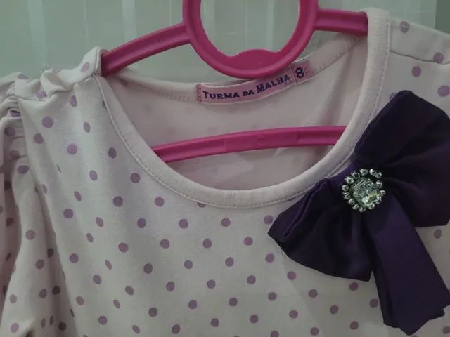 Vestido infantil tamanho 8 - Foto 2